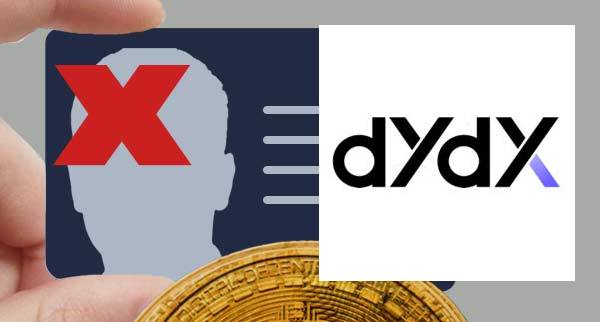 Buy dydx Without ID