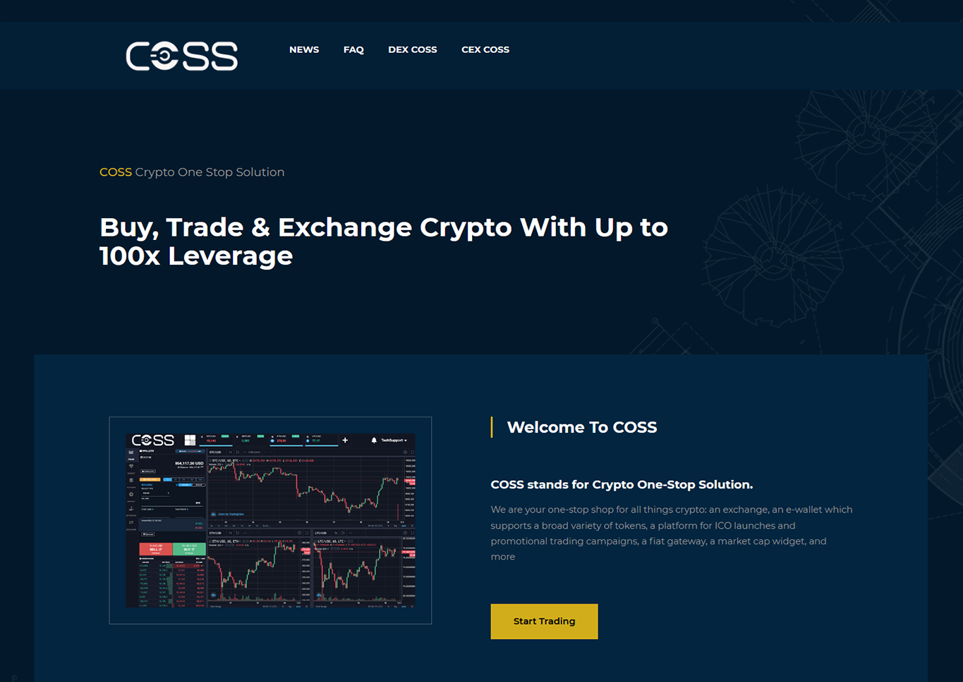 coss crypto price