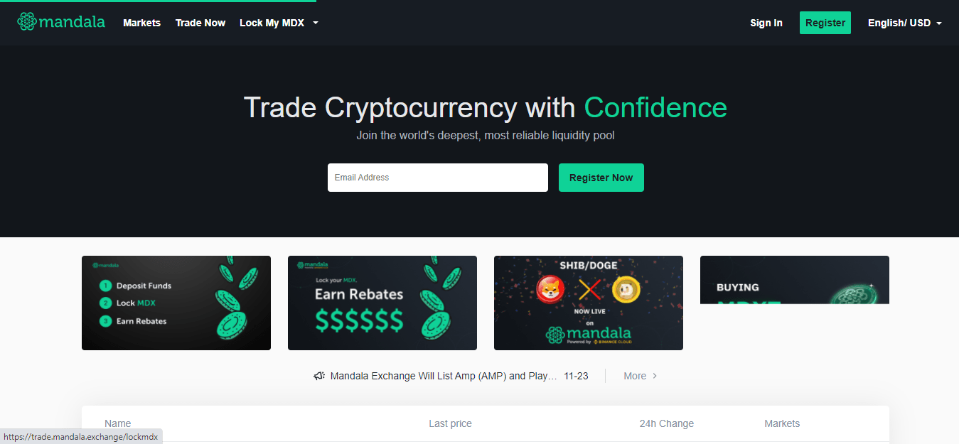 Mandala Exchange Review