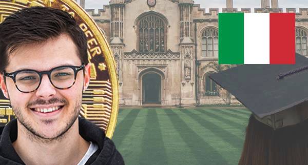 Universities and schools that accept cryptocurrency In Italy